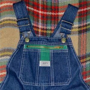 NEW WITH TAGS!! Liberty Youth Denim Bib Overall. 14 Regular.
